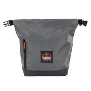 Arsenal 5186 Full Respirator Bag with Roll Top Closure, 7.5 x 13.5 x 13.5, Gray
