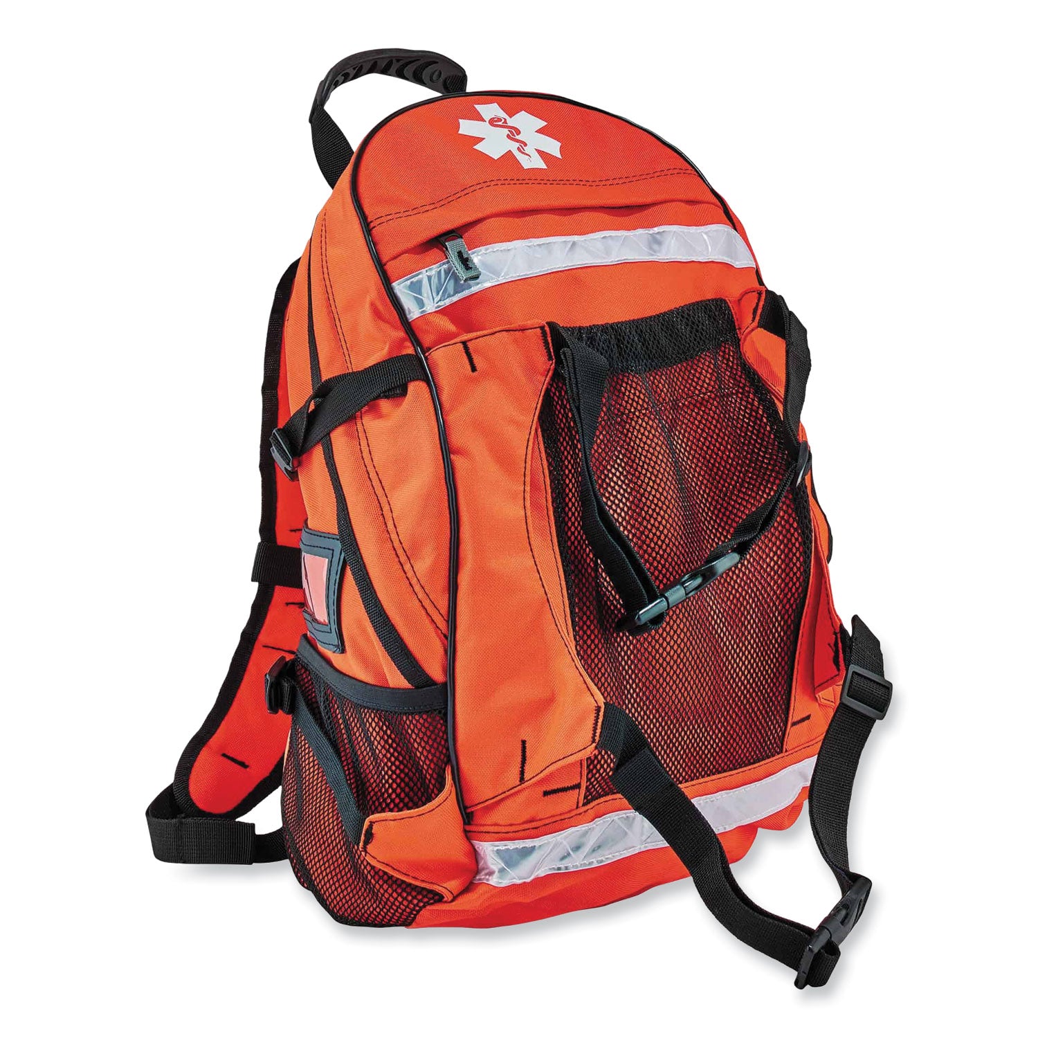 600D Polyester Body - Reflective Trim - Shoulder Strap, Handle - 17.5" Height x 7" Width x 12" Depth - 1 Each