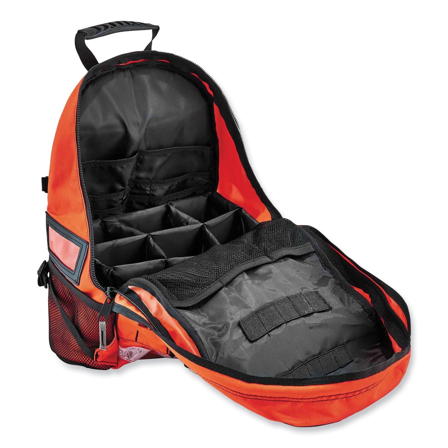 600D Polyester Body - Reflective Trim - Shoulder Strap, Handle - 17.5" Height x 7" Width x 12" Depth - 1 Each