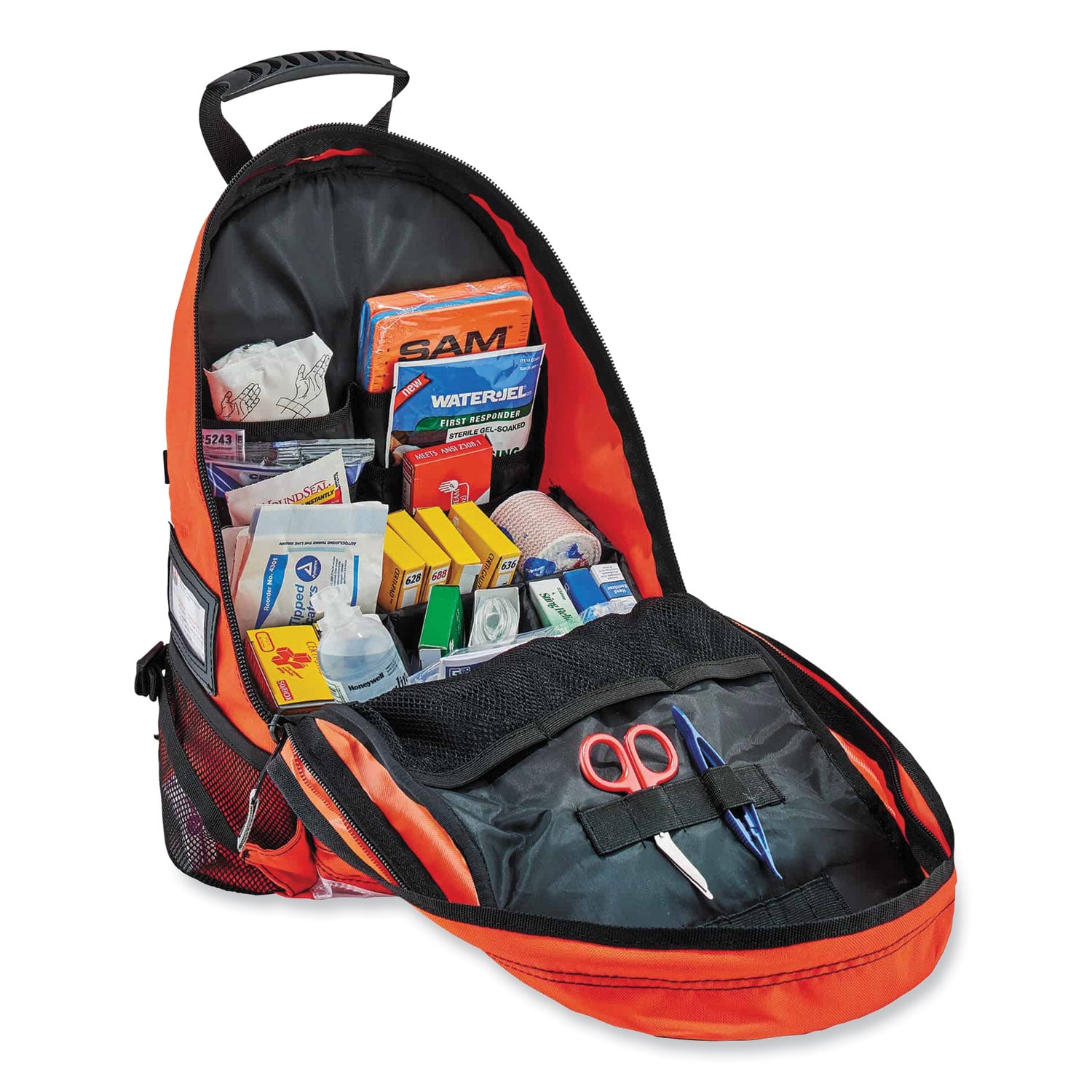 600D Polyester Body - Reflective Trim - Shoulder Strap, Handle - 17.5" Height x 7" Width x 12" Depth - 1 Each