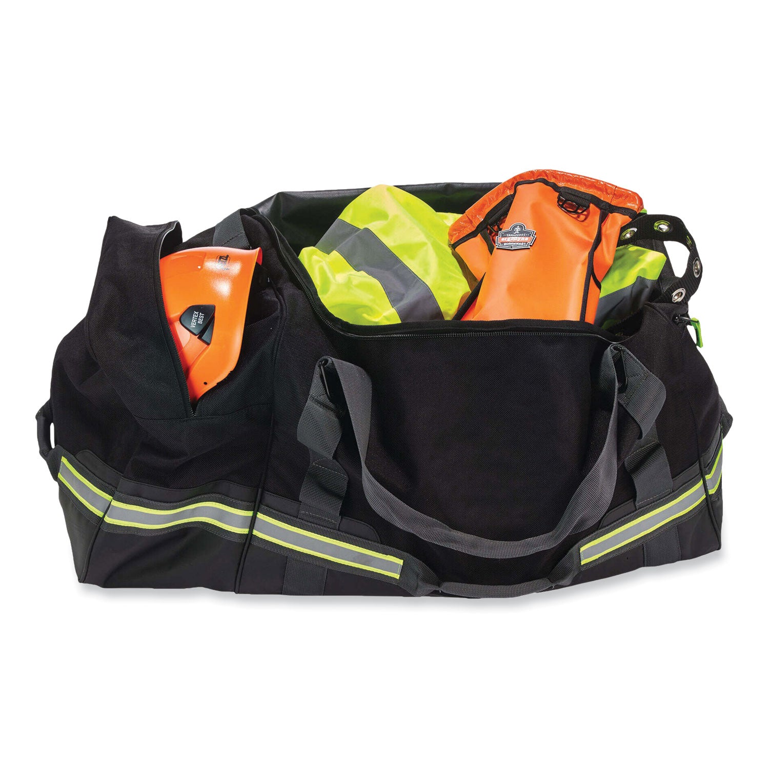 Drop Resistant - 1000D Polyester Body - Handle, Shoulder Strap, Ring Clip - 15.5" Height x 31" Width x 16" Depth - 1 Each