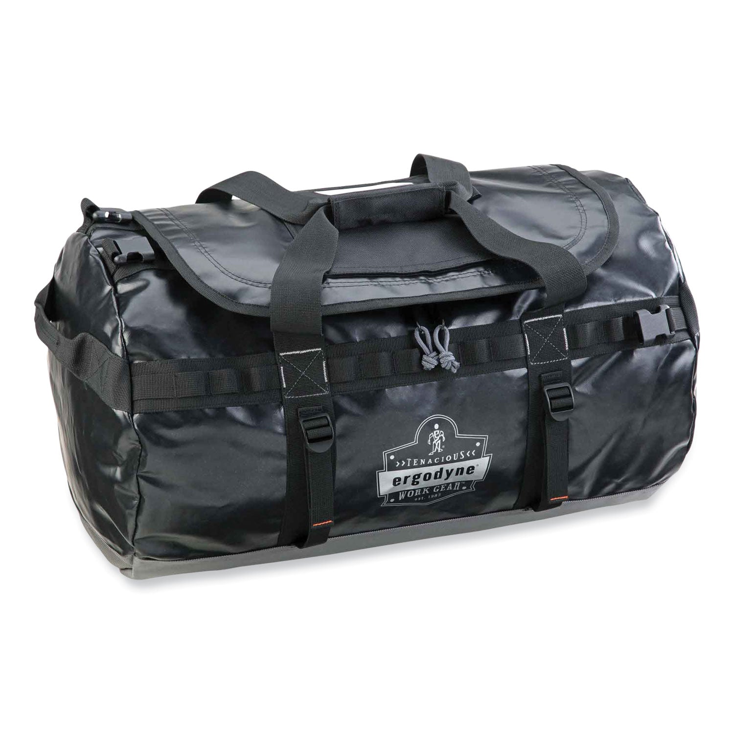 Ergodyne Arsenal 5030 Carrying Case Rugged (Duffel) ID Card, Document - Black - Water Resistant, Cold Resistant, Weather Resistant - 1000D Poly Mesh Body - Shoulder Strap, Handle - 13.5" Height x 13.5" Width x 23.5" Depth - Small Size - 1 Each
