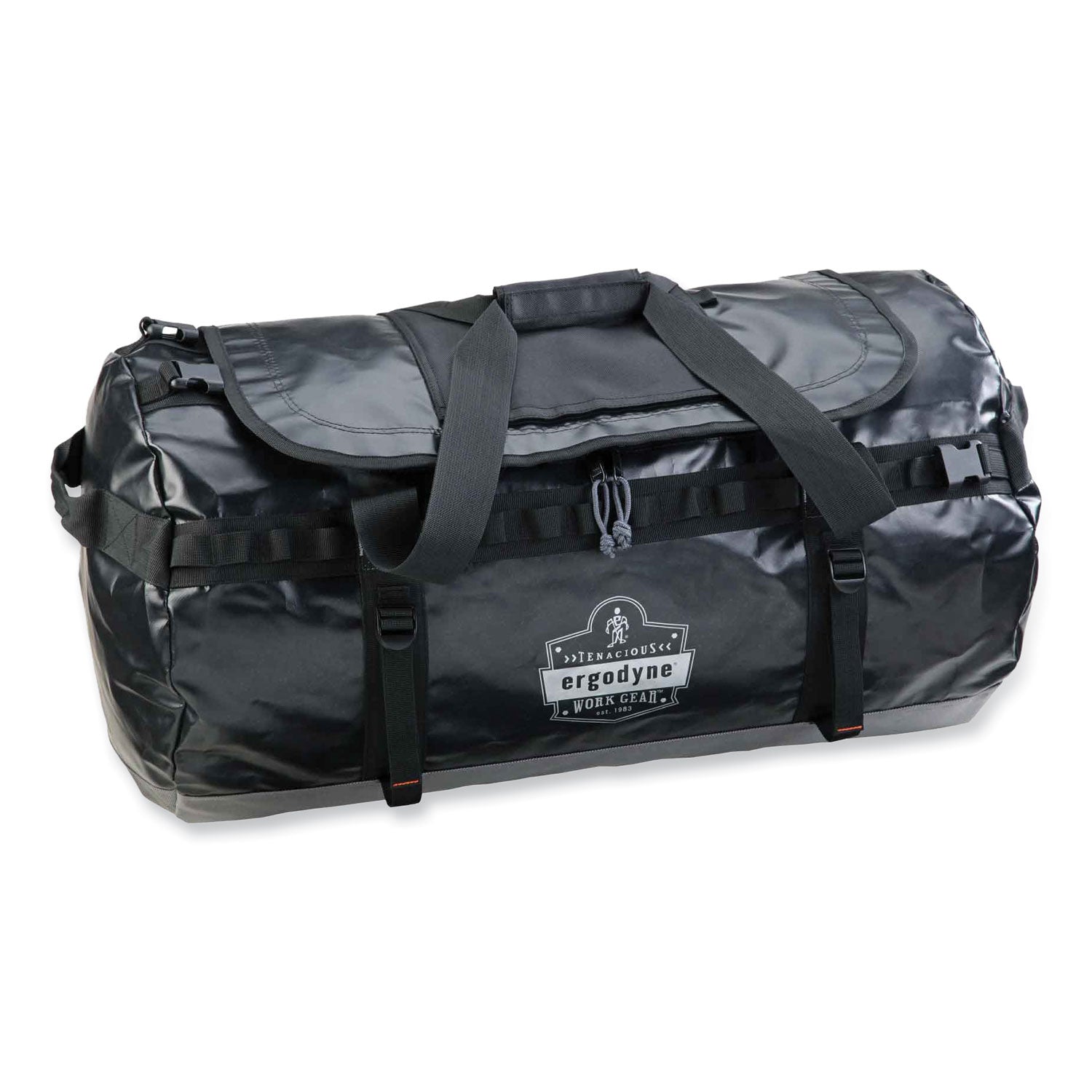 Ergodyne Arsenal 5030 Carrying Case Rugged (Duffel) ID Card, Document - Black - Water Resistant, Cold Resistant, Weather Resistant - 1000D Poly Mesh Body - Shoulder Strap, Handle - 18.5" Height x 18.5" Width x 31" Depth - Large Size - 1 Each
