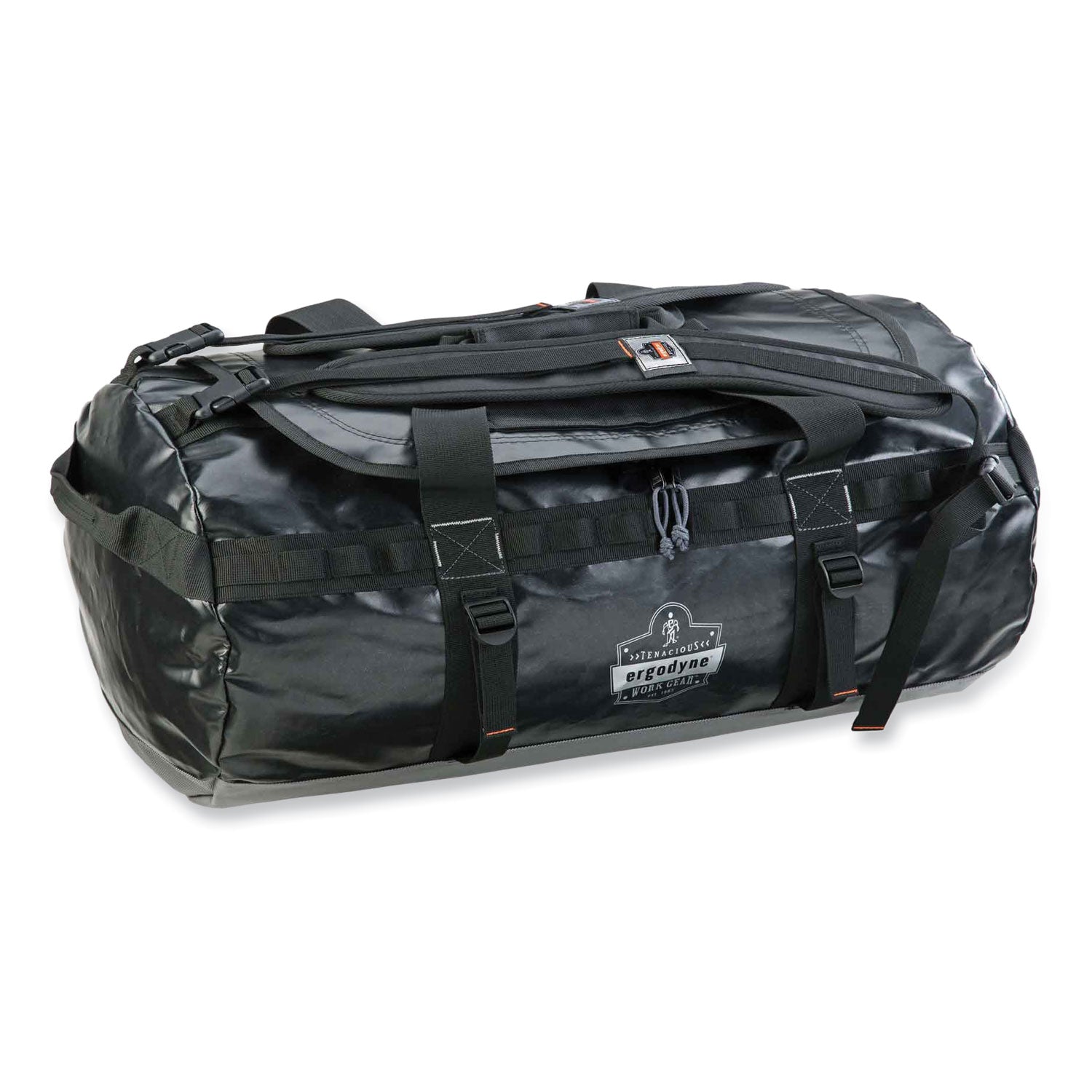 Ergodyne Arsenal 5030 Carrying Case Rugged (Duffel) ID Card, Document - Black - Water Resistant, Cold Resistant, Weather Resistant - 1000D Poly Mesh Body - Shoulder Strap, Handle - 18.5" Height x 18.5" Width x 31" Depth - Large Size - 1 Each