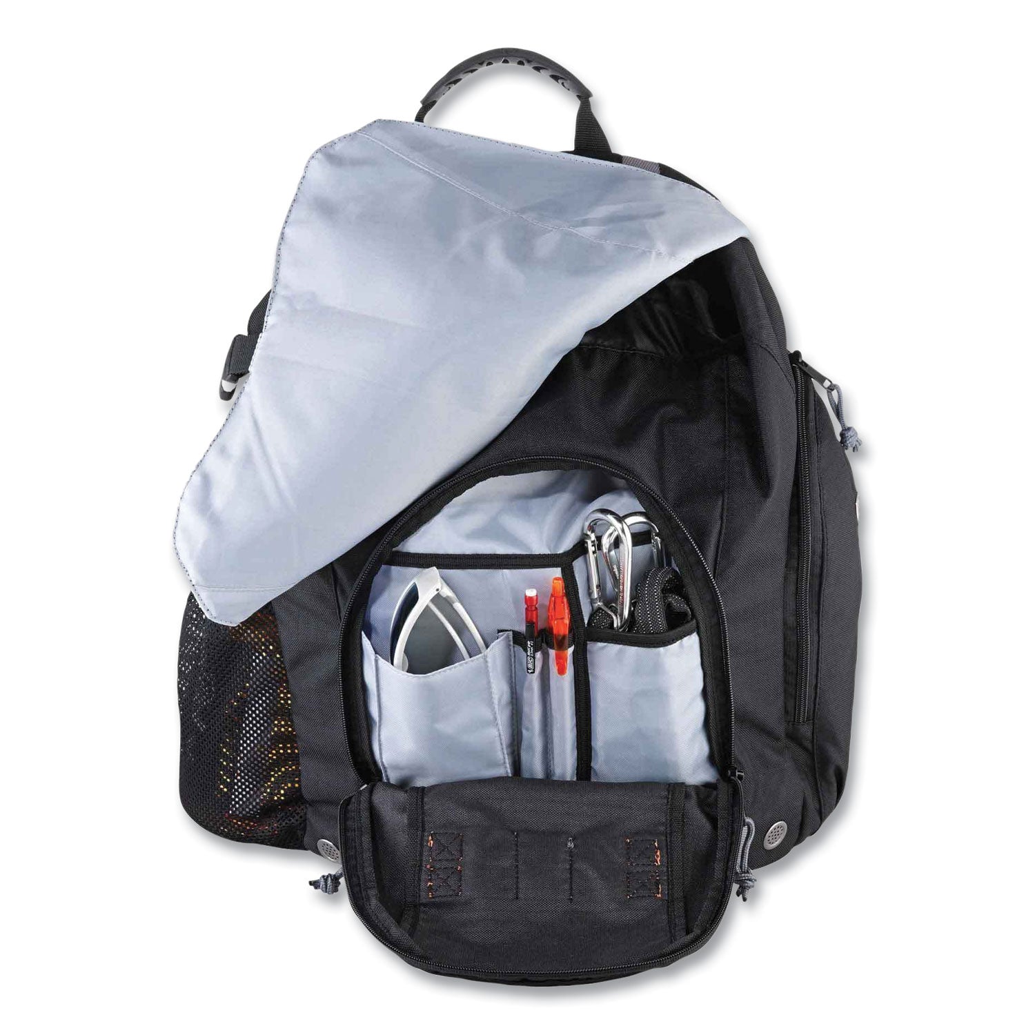Wear Resistant, Tear Resistant - 600D Polyester Body - Polyester Interior Material - Shoulder Strap, Handle - 19" Height x 8" Width x 15" Depth - 1 Each