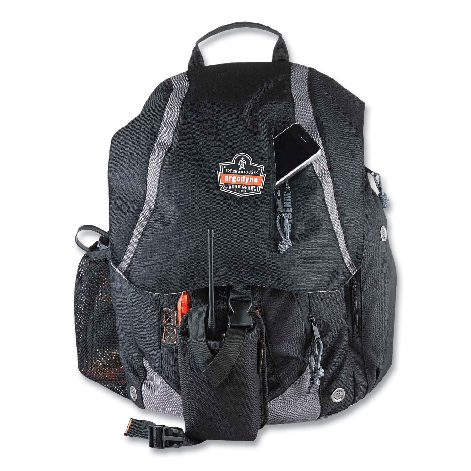 Wear Resistant, Tear Resistant - 600D Polyester Body - Polyester Interior Material - Shoulder Strap, Handle - 19" Height x 8" Width x 15" Depth - 1 Each
