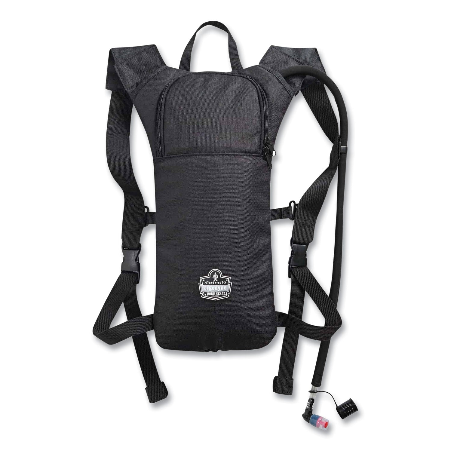 Ergodyne 5155 Low Profile Hydration Pack - 2.11 quart Reservoir - Black