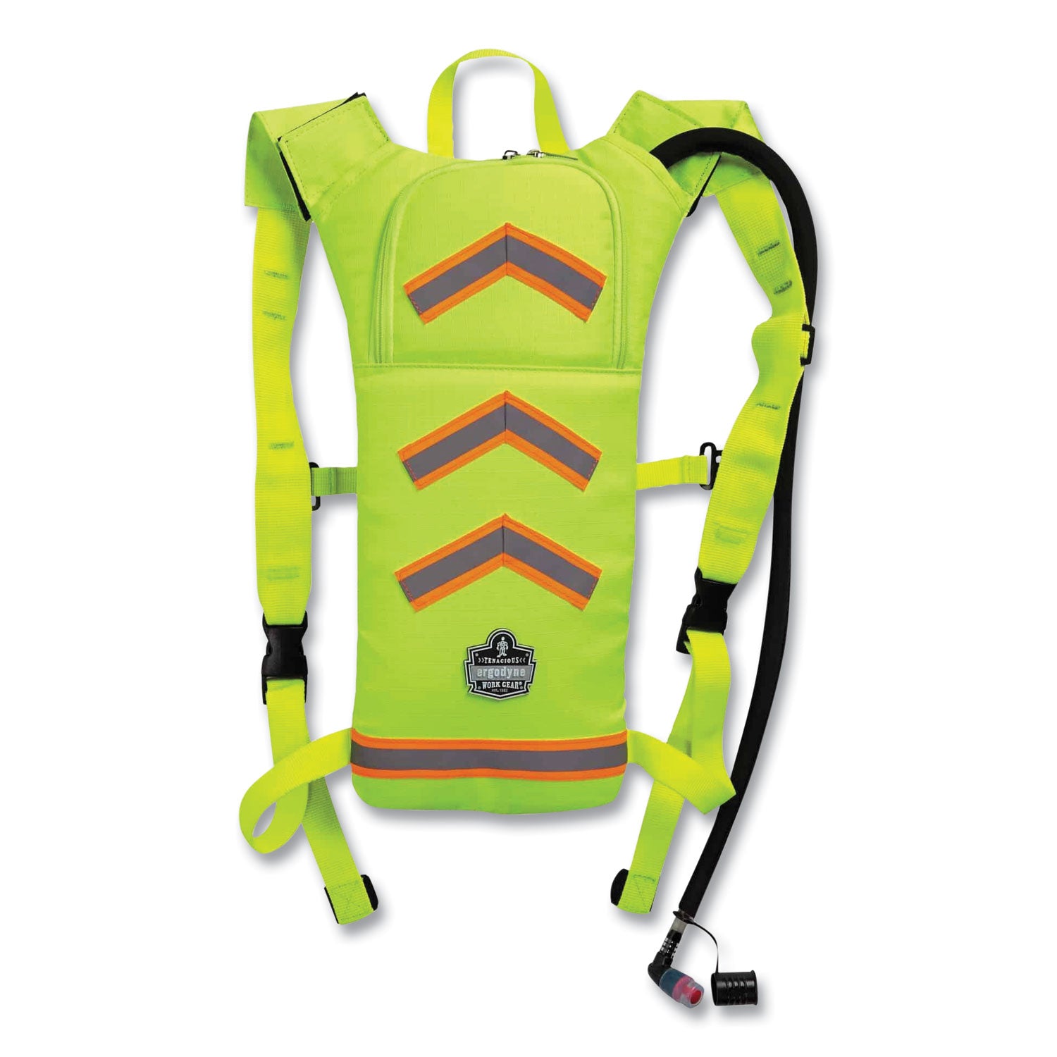 Ergodyne 5155 Low Profile Hydration Pack - 2.11 quart Reservoir - Lime
