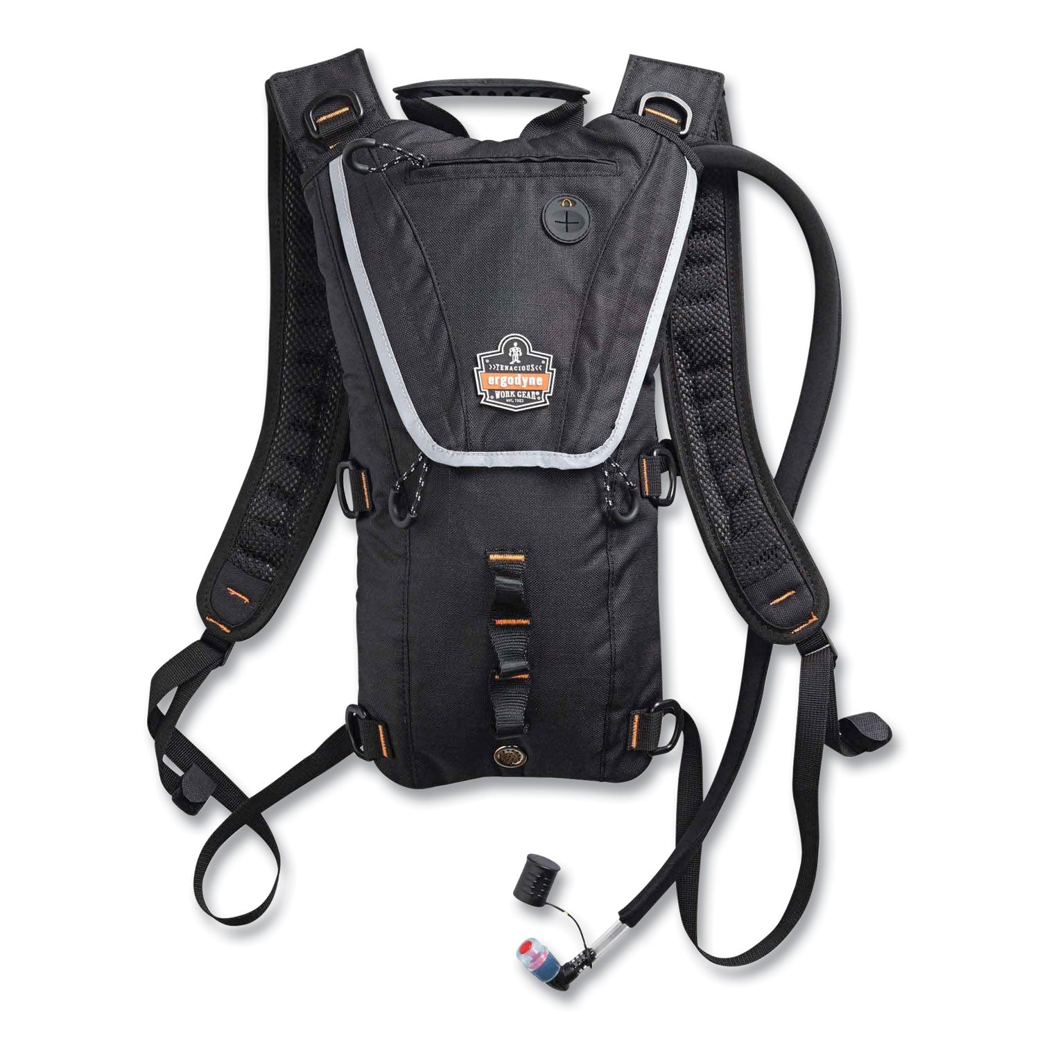 Ergodyne 5156 Premium Low Profile Hydration Pack - 3.17 quart Reservoir - Black