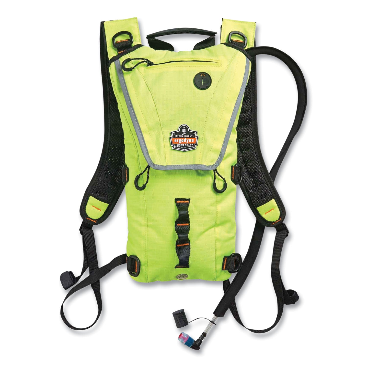 Ergodyne 5156 Premium Low Profile Hydration Pack - 3.17 quart Reservoir - Lime