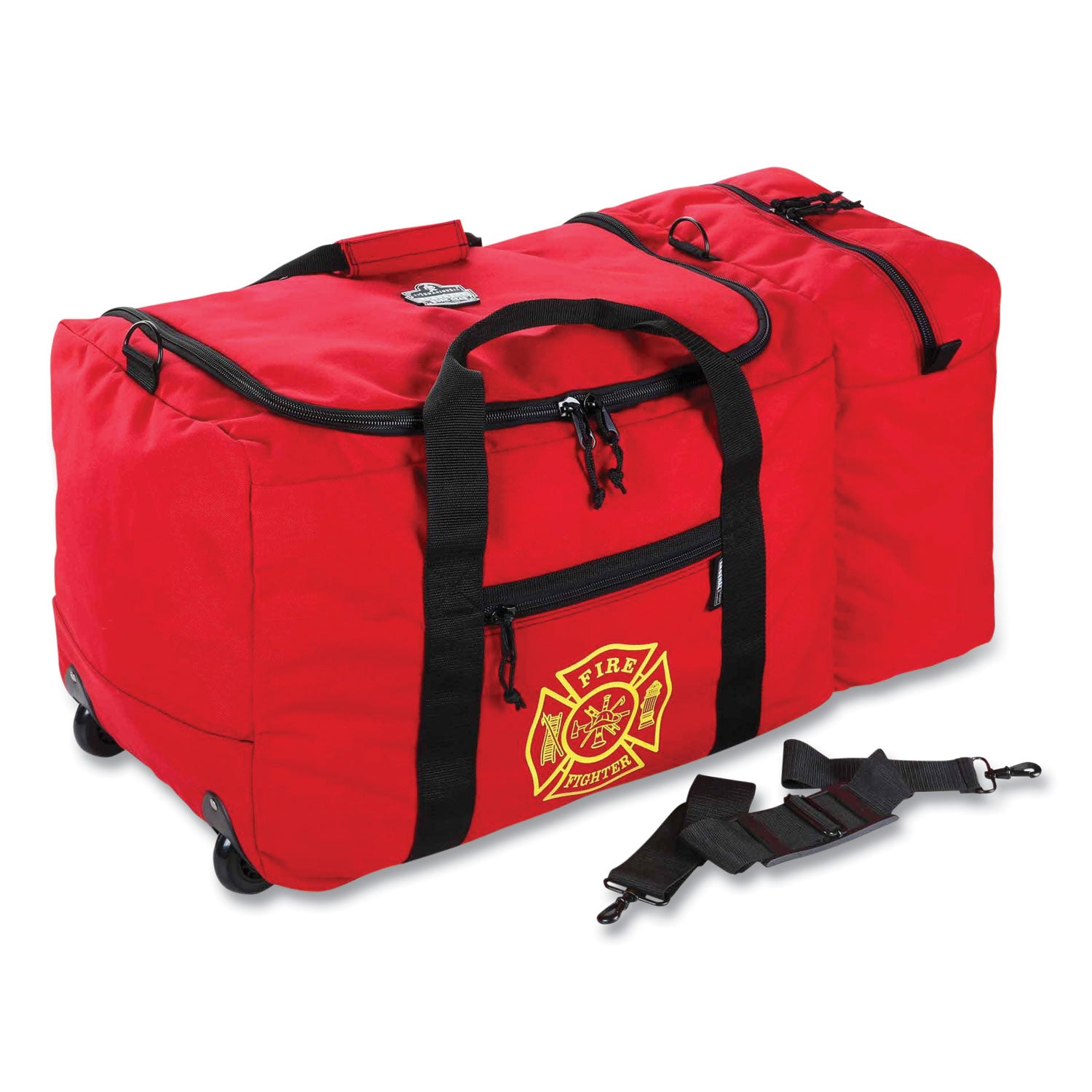 1000D Nylon Body - Handle, Shoulder Strap - 14" Height x 14" Width x 31" Depth - Large Size - 1 Each