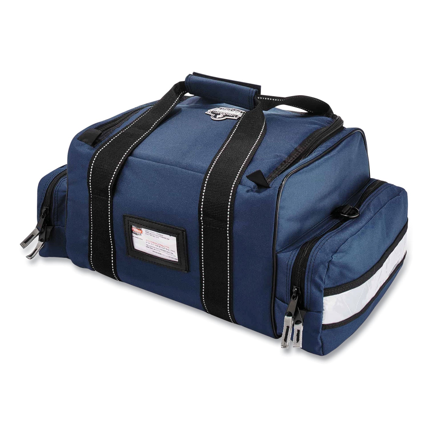 600D Polyester Body - Reflective Stripes - 8.5" Height x 12" Width x 19" Depth - Large Size - 1 Each