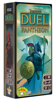 Asmodee 7 Wonders Duel Pantheon Board Game Expansion - Intense Two-Player Battles in The Ancient World, Strategy Game for Kids and Adults, Ages 10+, 2 Players, 30 Minute Playtime