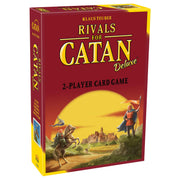 CATAN Rivals for CATAN Card Game DELUXE EDITION - Build, Trade, and Conquer with Enhanced Components! Family Game for Kids & Adults, Ages 10+, 2 Players, 45-60 Minute Playtime