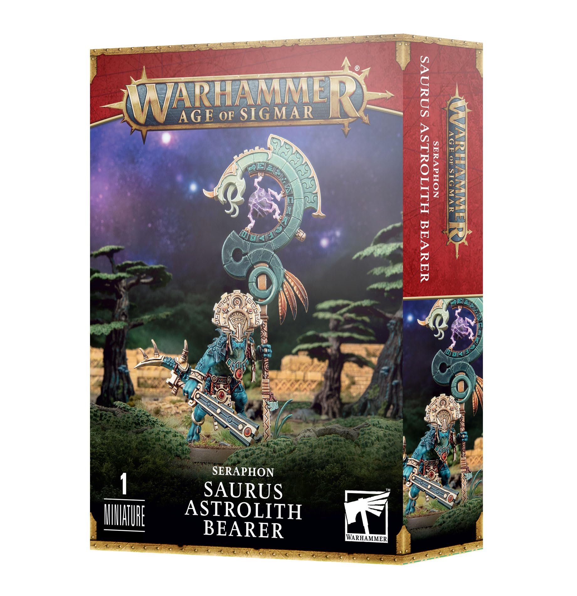 Games Workshop Warhammer AoS - Astrolith Carrier Seraphon Saurus