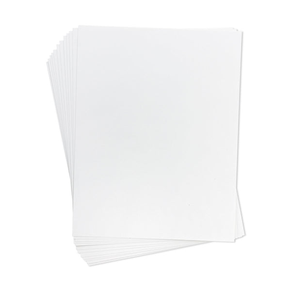 Art Board - 100 sheets, 8.5” x 11”, white on both sides