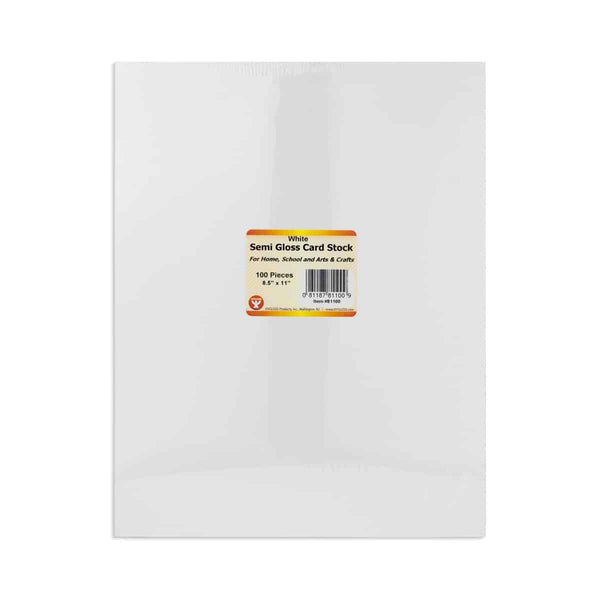 Art Board - 25 sheets, 8.5” x 11”, white on both sides