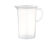 United Scientific® Beakers With Handle, Tall Form, PP, 2000 mL, comes with 6