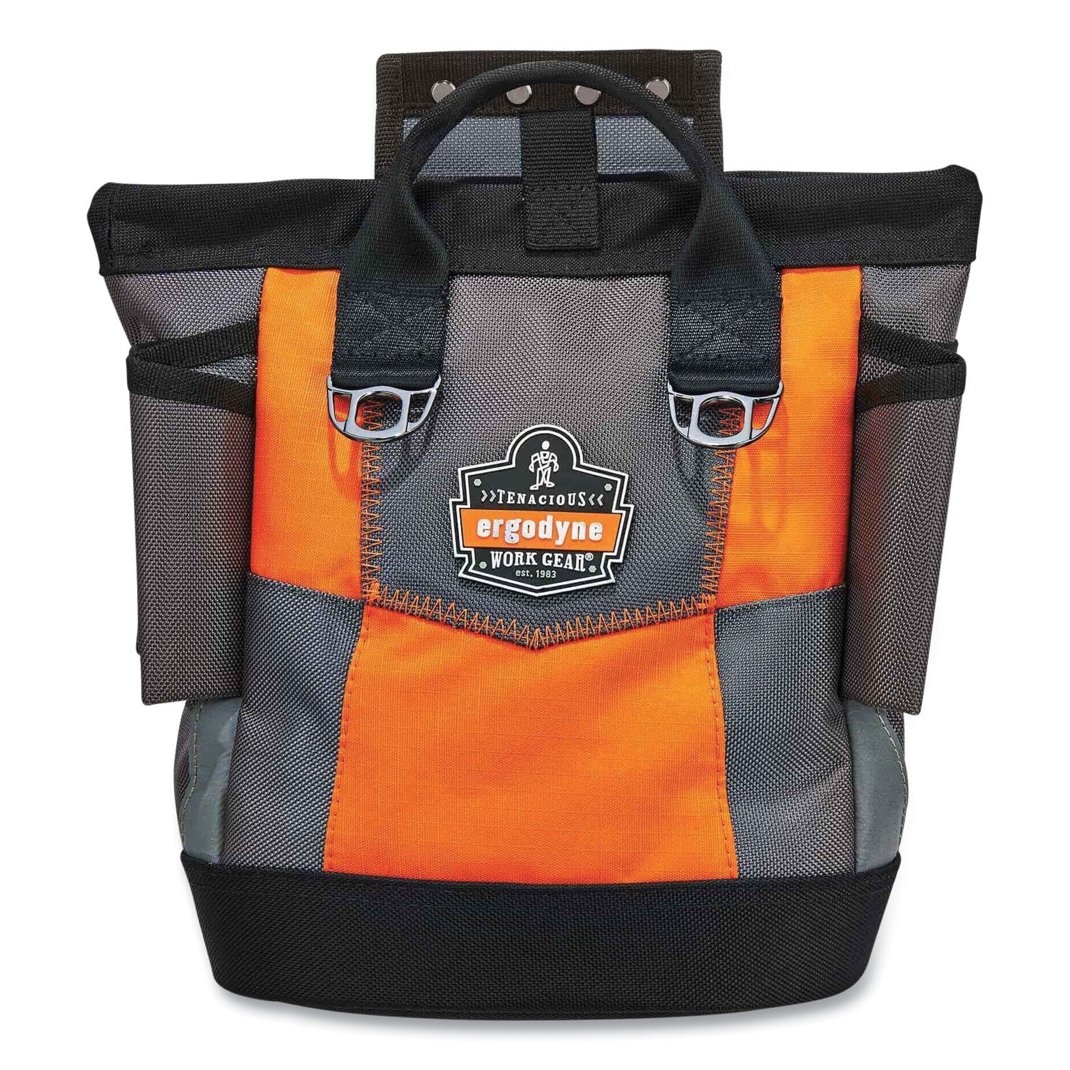 Abrasion Resistant - 1680D Ballistic Polyester Body - Fabric Interior Material - D-ring, Handle - 11.5" Height x 6" Width x 10" Depth - 1 Each