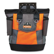 Abrasion Resistant - 1680D Ballistic Polyester Body - Fabric Interior Material - D-ring, Handle - 11.5" Height x 6" Width x 10" Depth - 1 Each