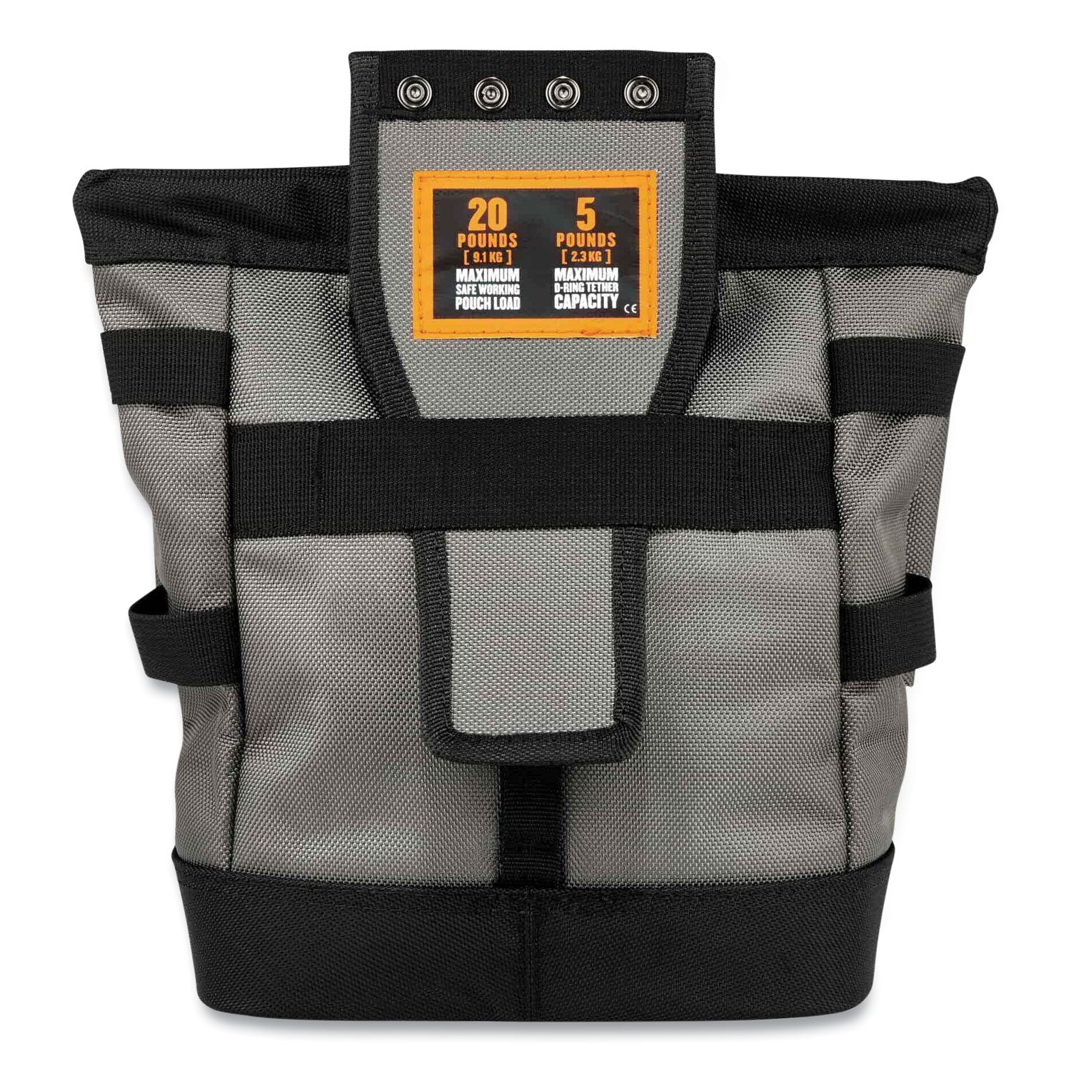 Abrasion Resistant - 1680D Ballistic Polyester Body - Fabric Interior Material - D-ring, Handle - 11.5" Height x 6" Width x 10" Depth - 1 Each