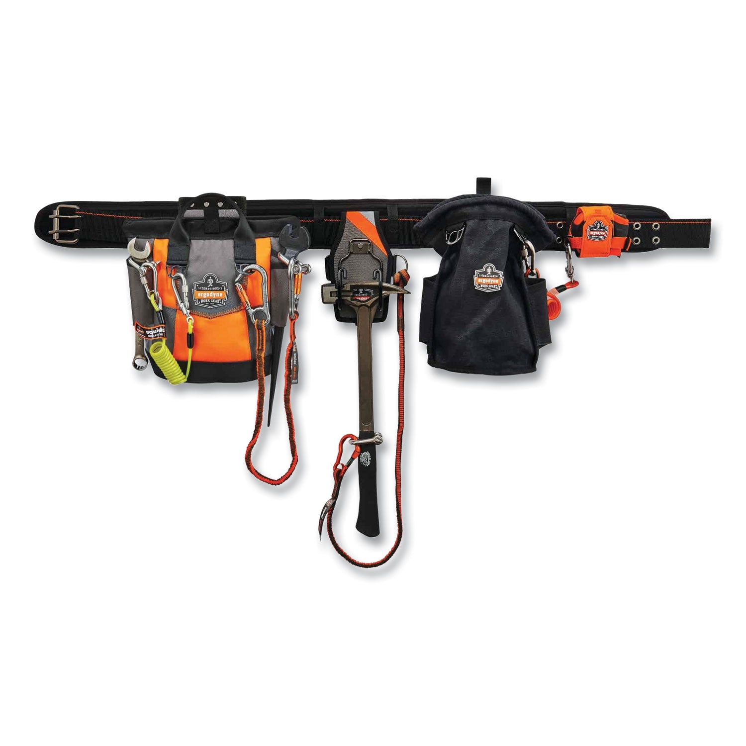 Abrasion Resistant - 1680D Ballistic Polyester Body - Fabric Interior Material - D-ring, Handle - 11.5" Height x 6" Width x 10" Depth - 1 Each