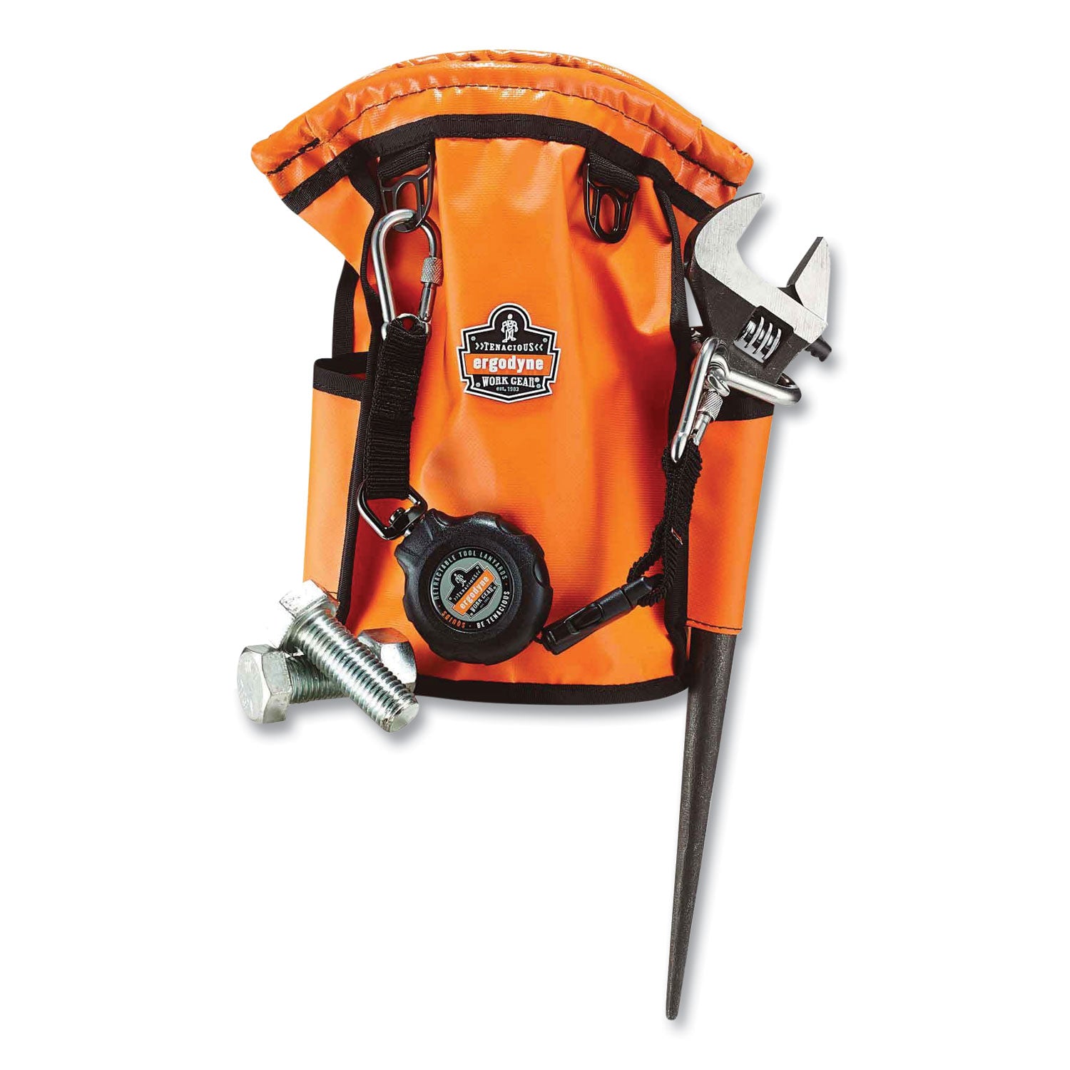 Water Proof - Tarpaulin Body - D-ring - 12" Height x 7.5" Width x 7.5" Depth - 1 Each