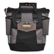 Abrasion Resistant - 1680D Ballistic Polyester Body - D-ring, Handle - 11.5" Height x 6" Width x 10" Depth - 1 Each