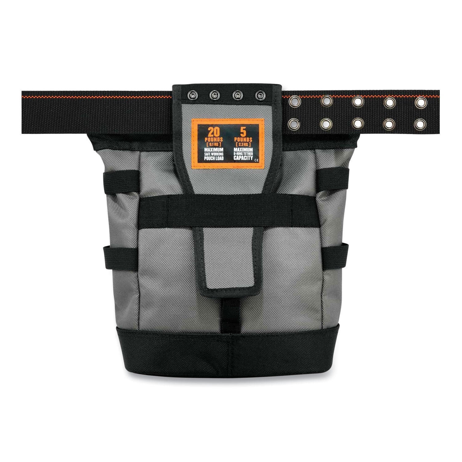 Abrasion Resistant - 1680D Ballistic Polyester Body - D-ring, Handle - 11.5" Height x 6" Width x 10" Depth - 1 Each