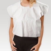 Exam Cape, T/P/T Universal, White - 100 pcs per Case