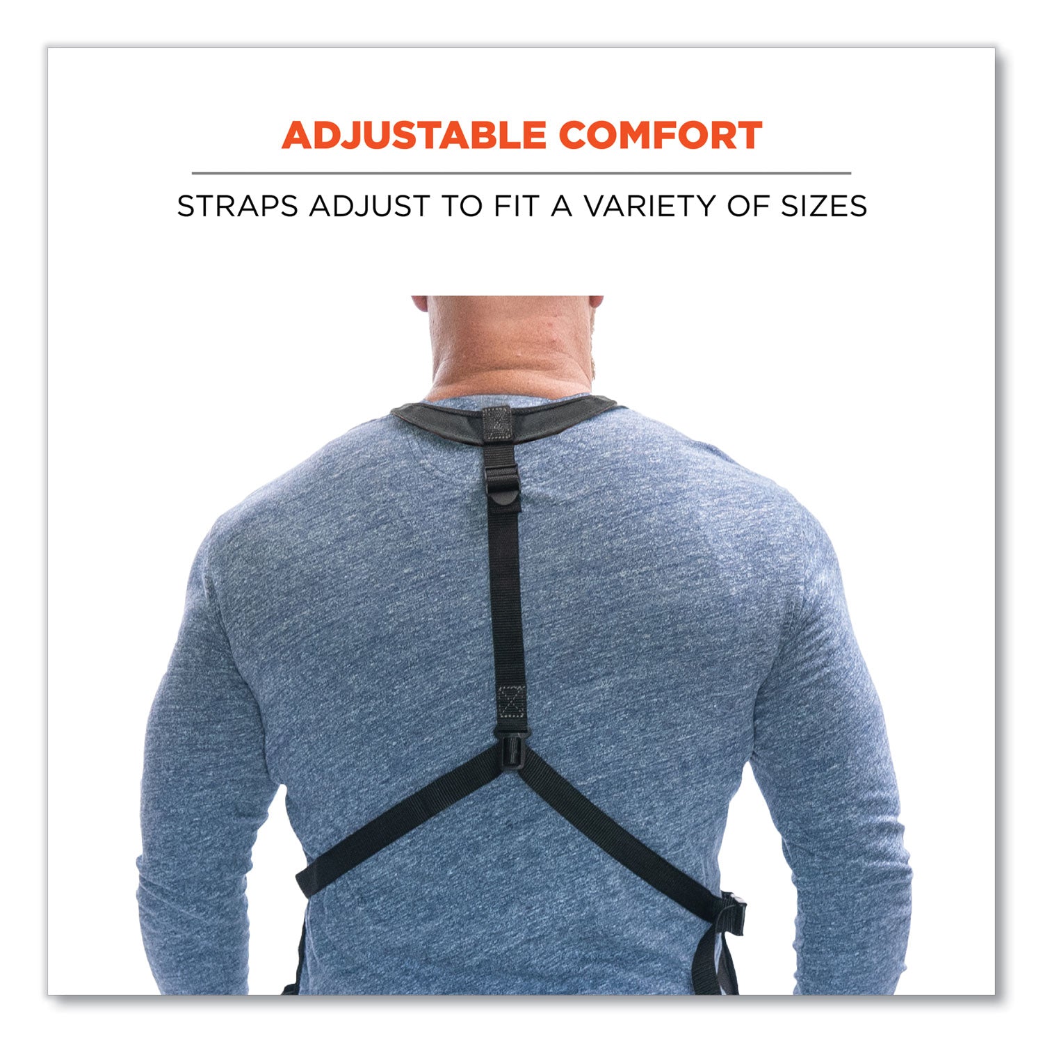 Gray - Canvas, Cotton - 16 x Waist/Chest Pocket - 1 Each