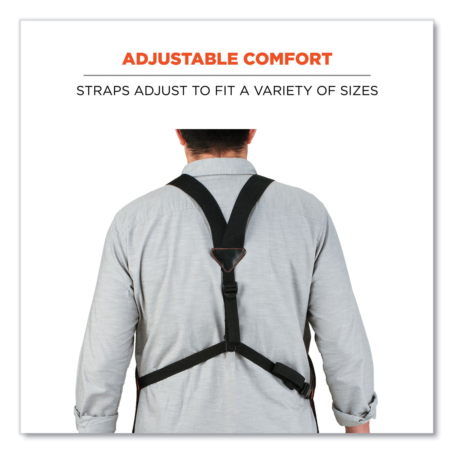 Gray - Canvas, Cotton - 22 x Waist/Chest Pocket - 1 Each