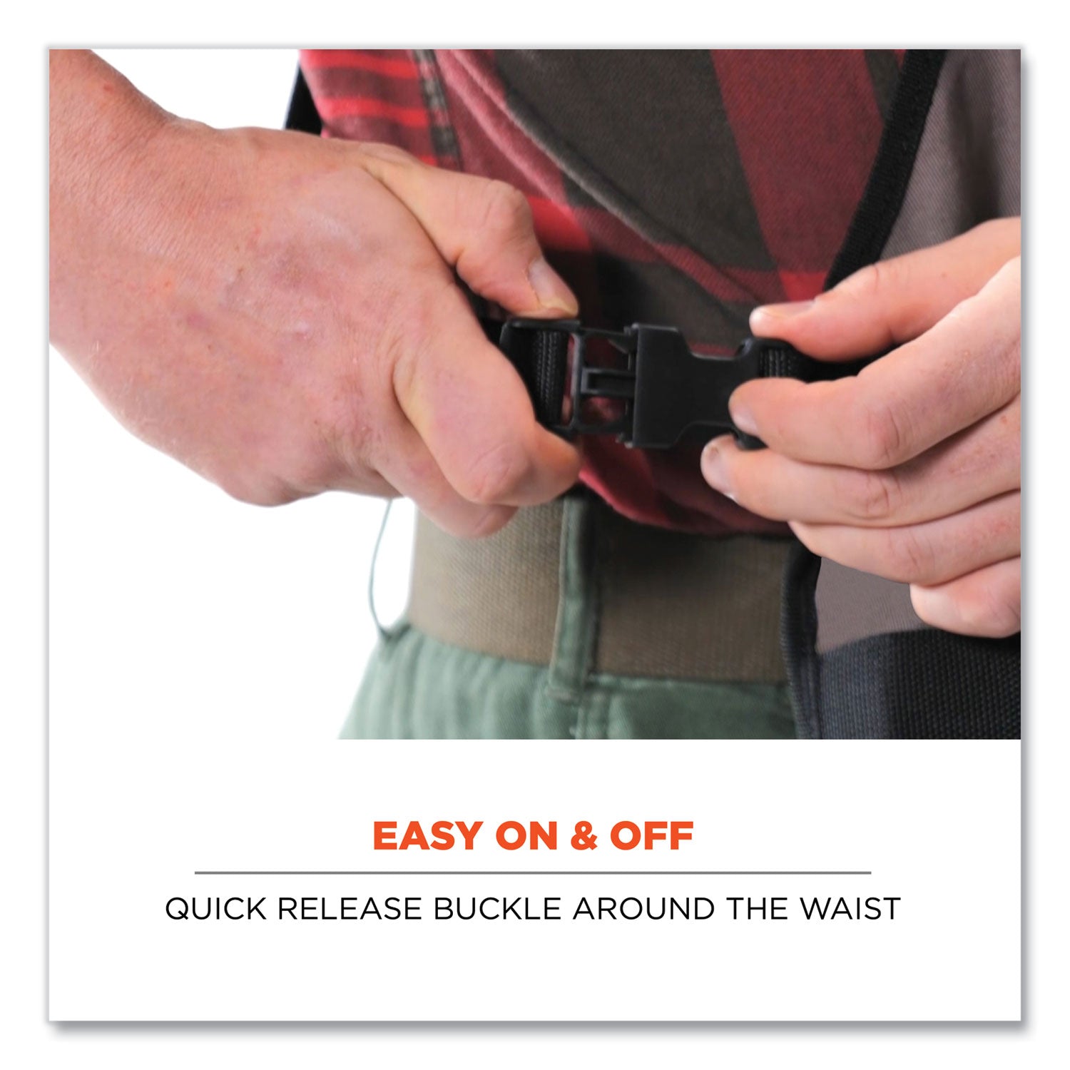 Gray - Canvas - 13 x Waist/Chest Pocket - 1 Each