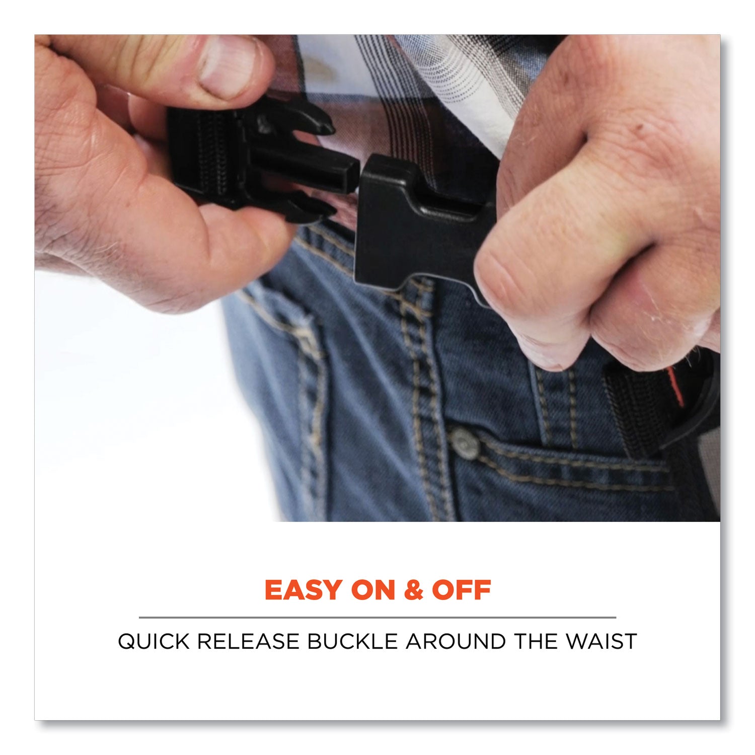 Gray - Canvas - 14 x Waist/Chest Pocket - 1 Each