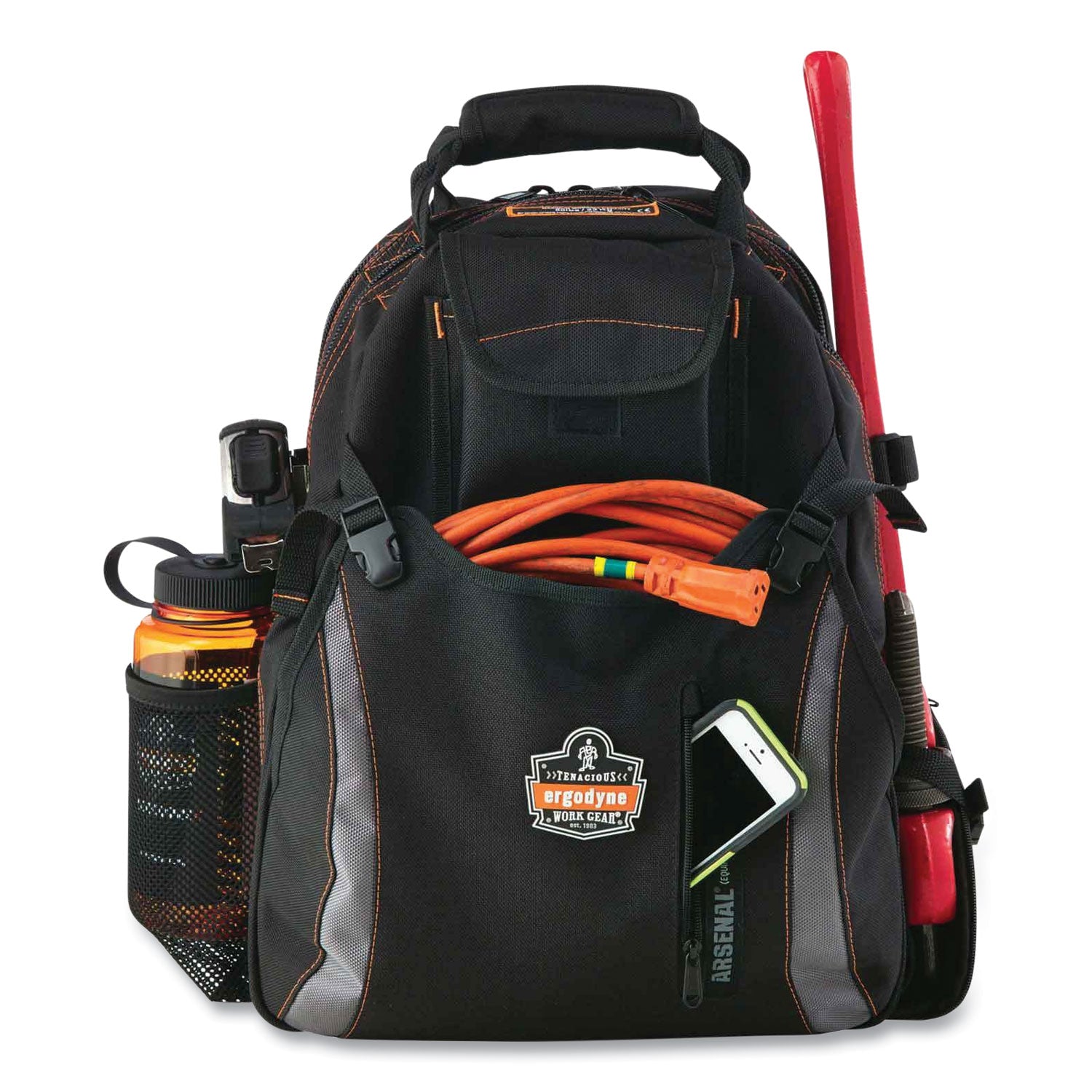 1200D Ballistic Polyester, Polyester Body - Shoulder Strap - 18" Height x 8.5" Width x 13.5" Depth - 1 Each