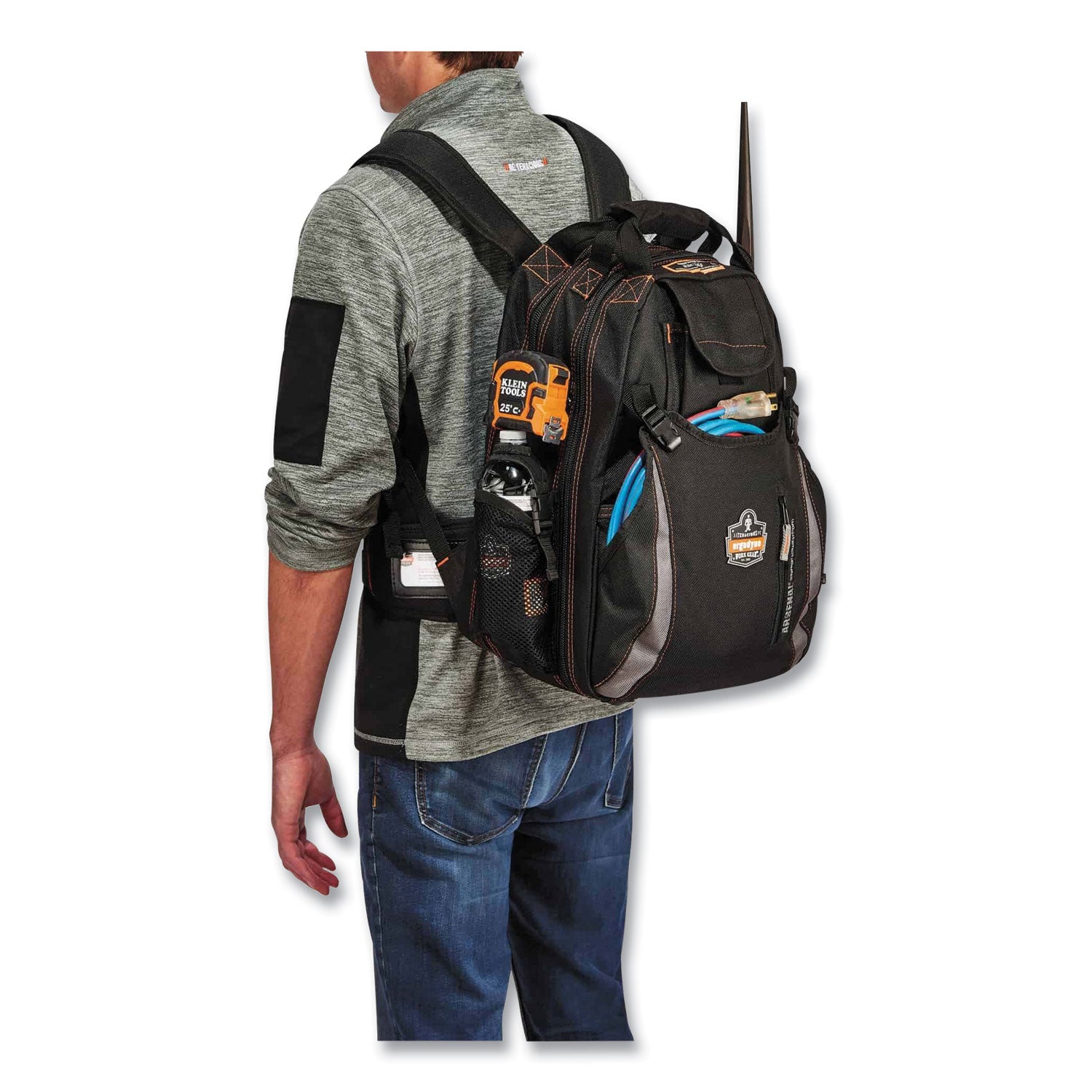 1200D Ballistic Polyester, Polyester Body - Shoulder Strap - 18" Height x 8.5" Width x 13.5" Depth - 1 Each