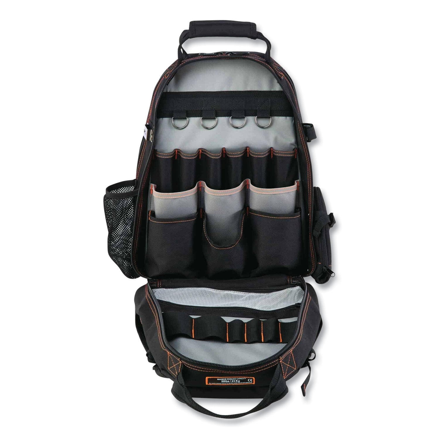 1200D Ballistic Polyester, Polyester Body - Shoulder Strap - 18" Height x 8.5" Width x 13.5" Depth - 1 Each