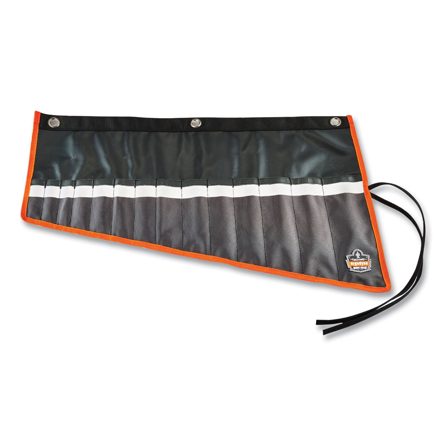 Ergodyne Arsenal 5873 Carrying Case Rugged (Roll Up) Tools - Black - Water Resistant - 1680D Ballistic Polyester Body - Handle - 16.5" Height x 26.5" Width - 1 Each