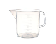 United Scientific® Beakers With Handle, Short Form, PP, 3000 mL, comes with 6