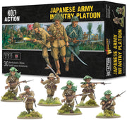 Warlord Games Japanese Army Infantry Platoon - 28mm Scale Plastic Miniatures for Bolt Action Highly Detailed World War 2 Miniatures