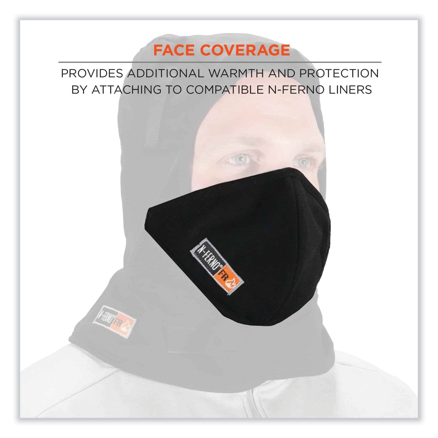Modacrylic Cotton, Cotton, Fleece - Black