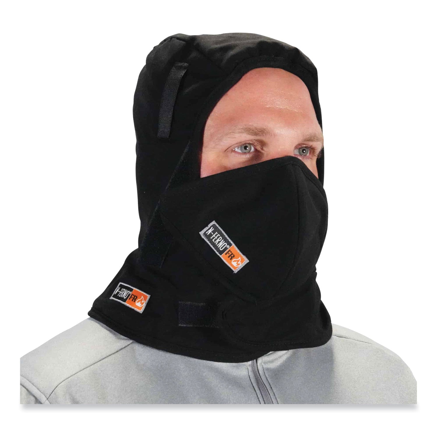 Modacrylic, Cotton - Black