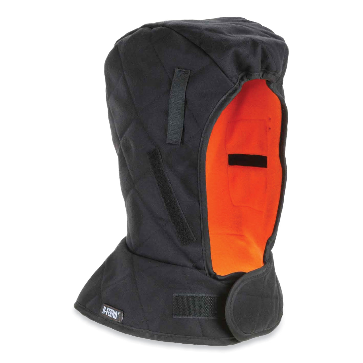 Foam, Modacrylic, Cotton, Polyester Fleece, Elastic - Black