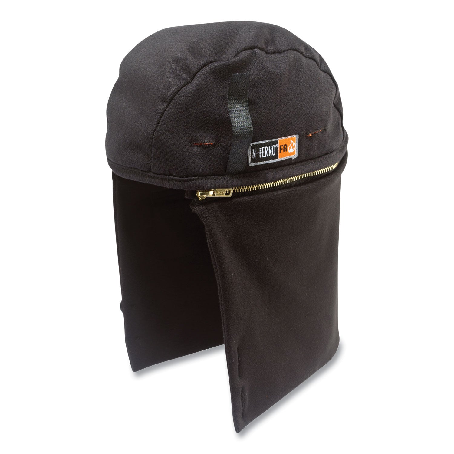 Modacrylic, Cotton, Polyester Fleece, Elastic - Black