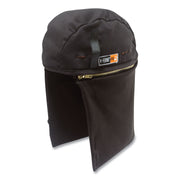 Modacrylic, Cotton, Polyester Fleece, Elastic - Black