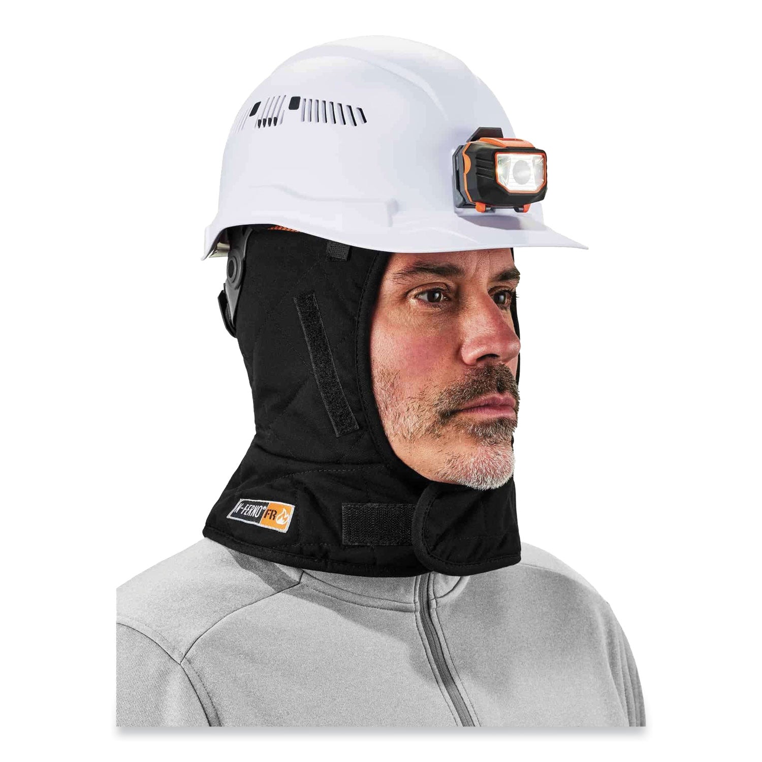Modacrylic, Cotton, Fleece - Black