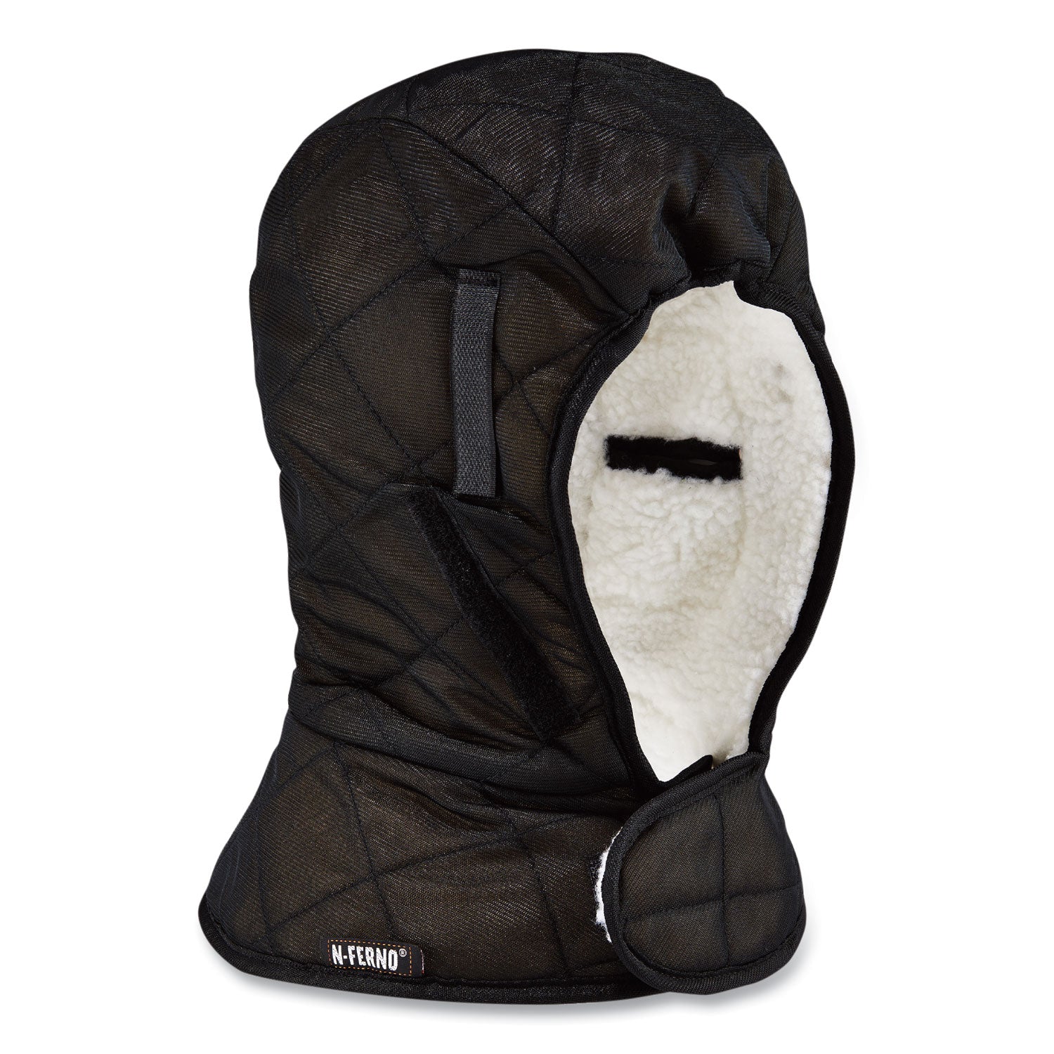 Polyester, Nylon, Foam, Elastic - Black