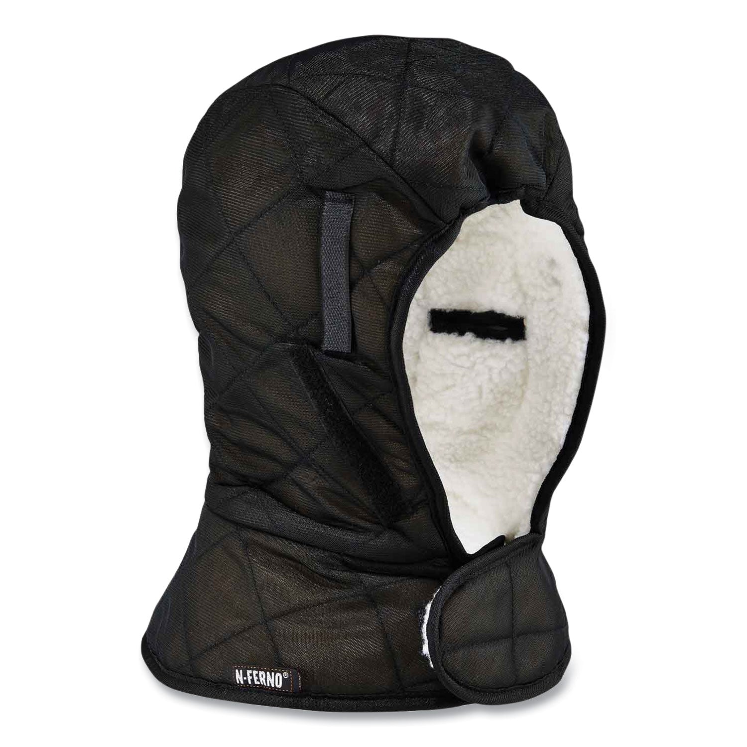 Polyester, Nylon, Foam, Elastic - Black