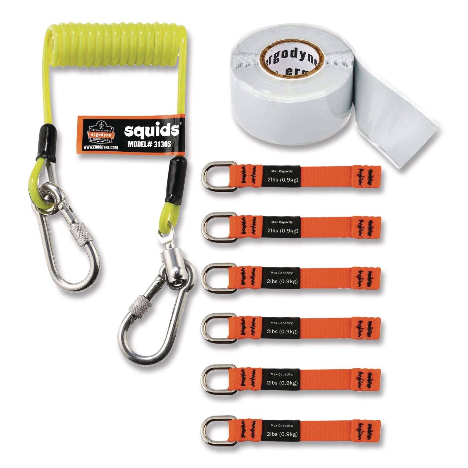 Ergodyne 3180 Tool Tethering Kit - 2lbs / 0.9kg