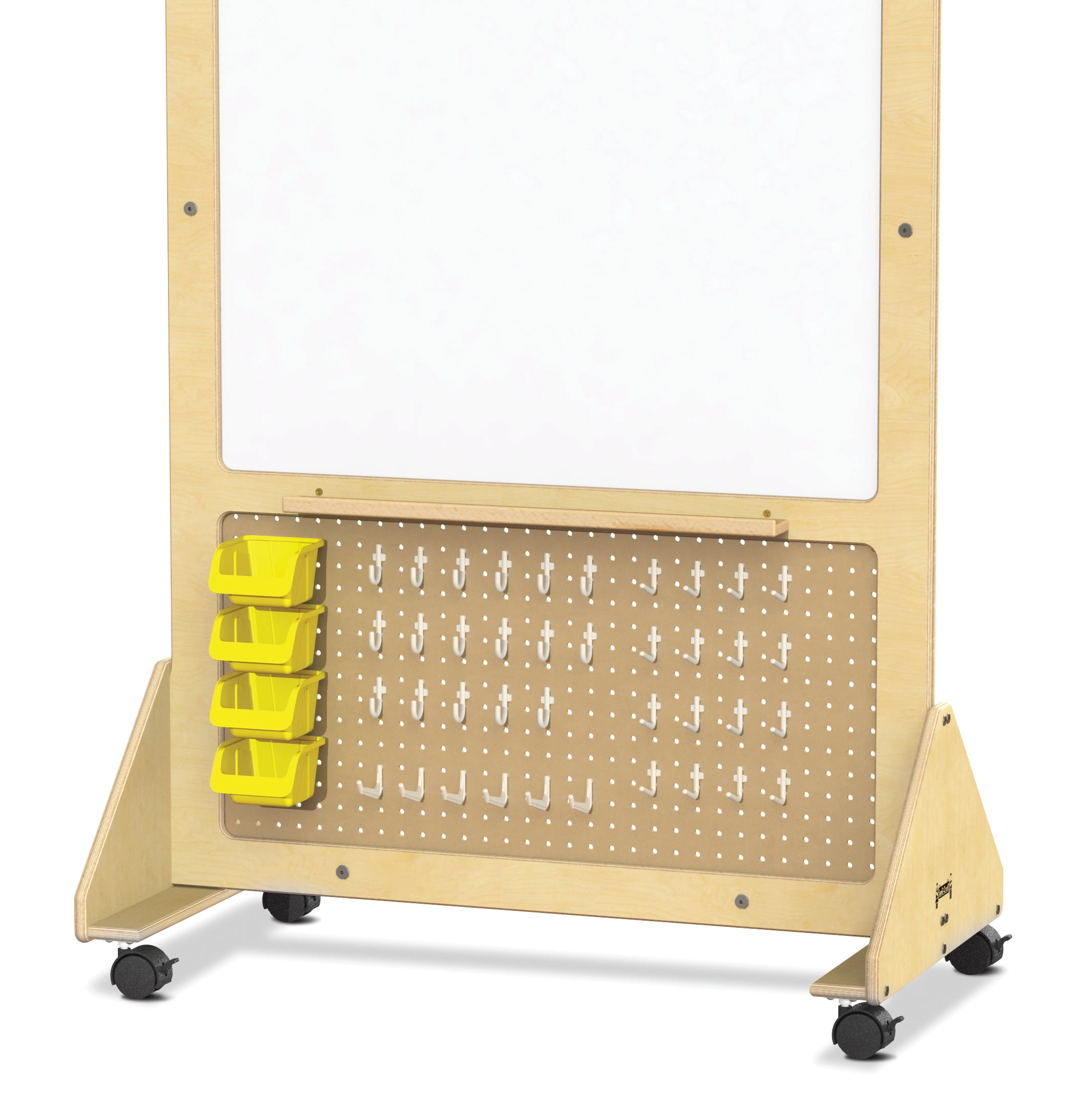Jonti-Craft® Pegboard Hooks & Bins - 43 Piece Set